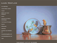 Tablet Screenshot of laurawestlake.net